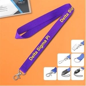 5/8" Imprinted Polyester Lanyard