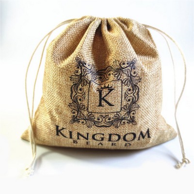 Burlap Pouches Square Size